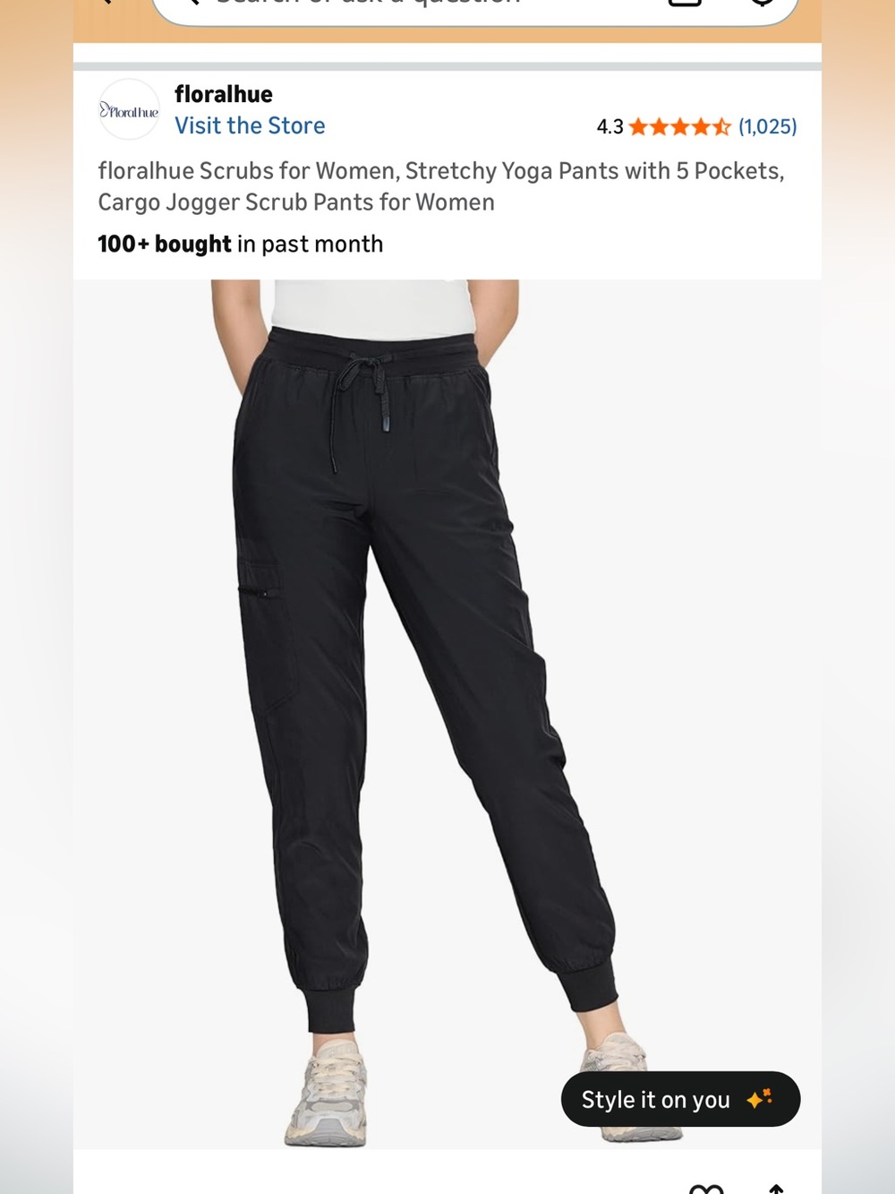 Amazon Scrub Joggers